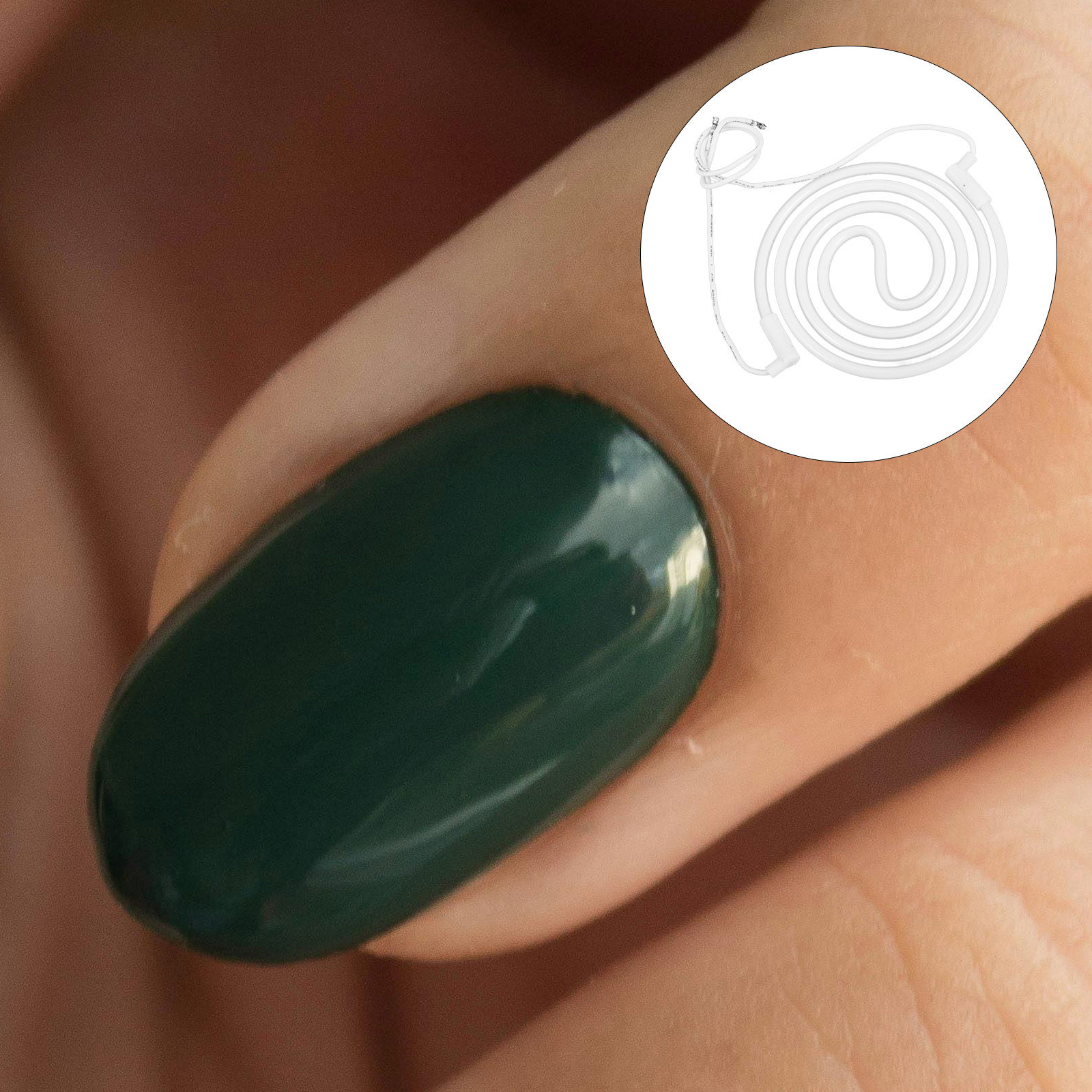 Nail Art Gel Polish - LED Jel Oje Lambası Tüp Spiral