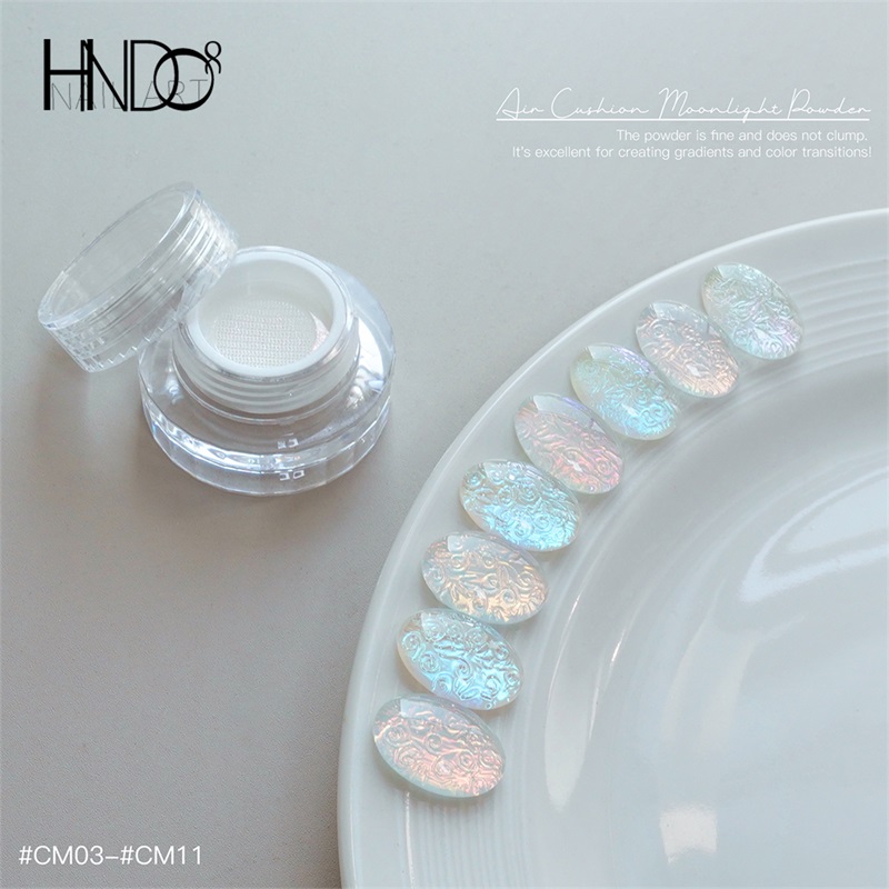 Nail Glitter Chrome - HNDO Yeni Paket Aurora Krom Tırnak