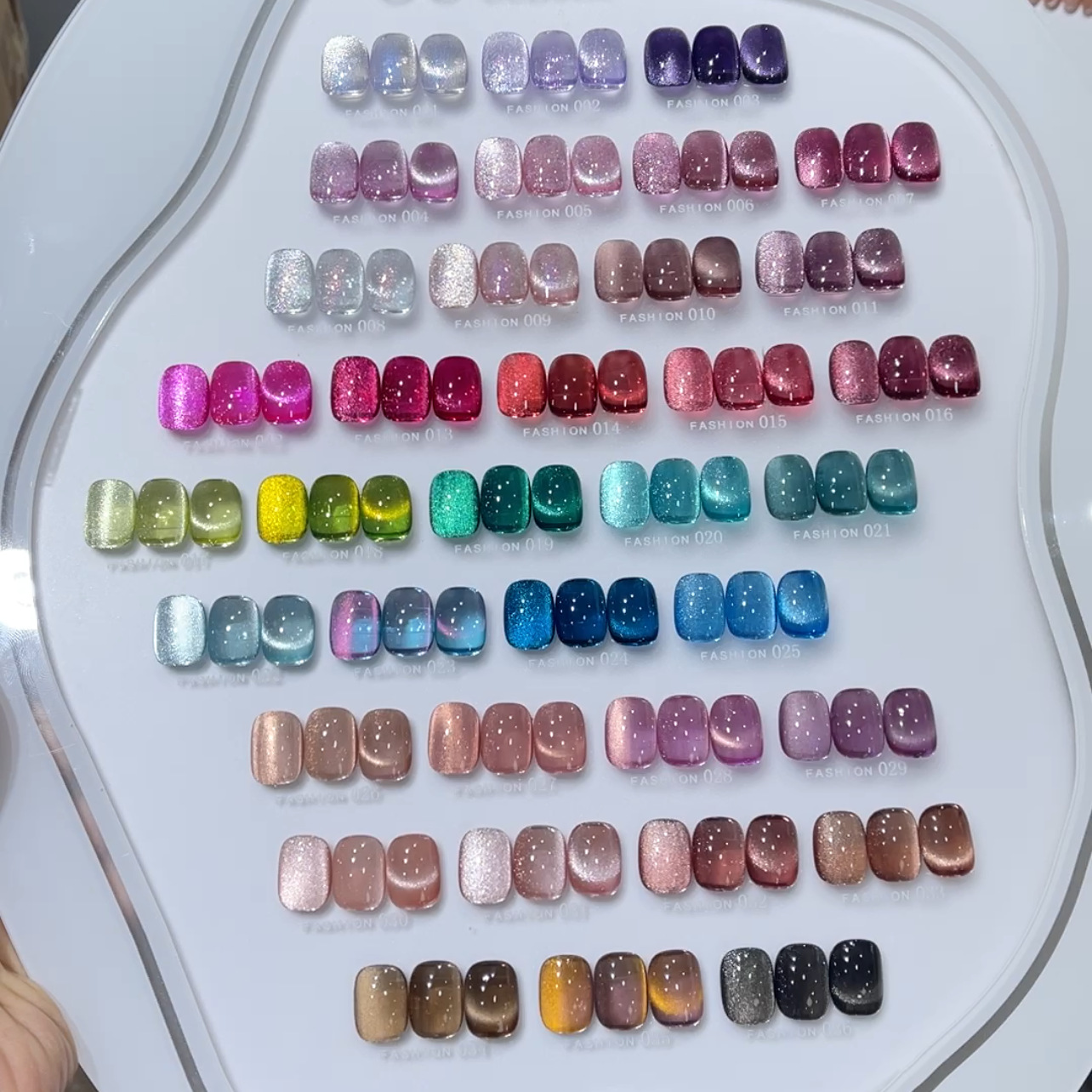 Nail Gel Polish Set - 2026 U Omeei 36 Renk Kedi