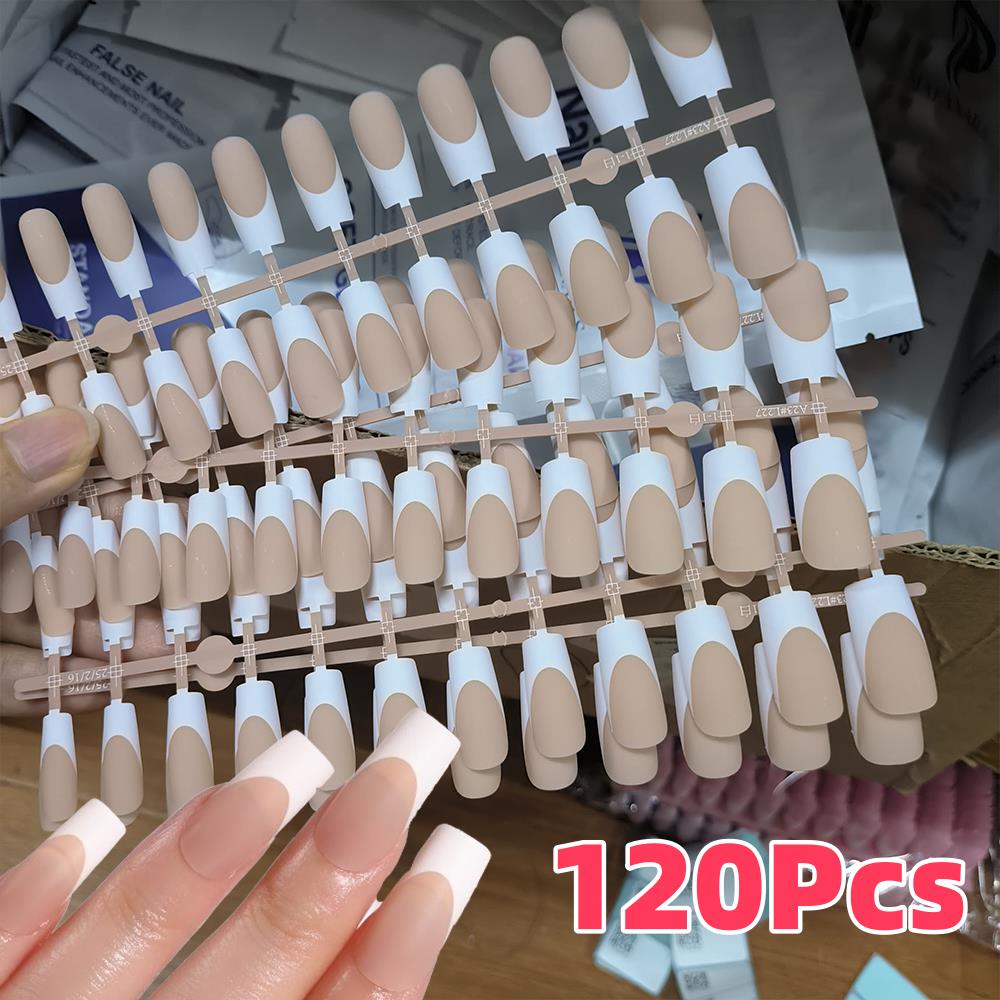 Nail Art Wedding - 120 Adet Ten Rengi Fransız Takma