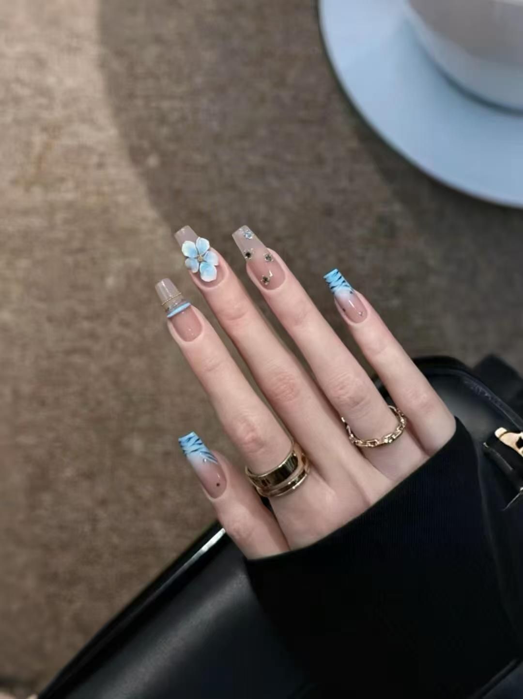 10 adet El Yapımı Orta Boy Tak - Nail Art Zebra incelemesi ve fiyatı
