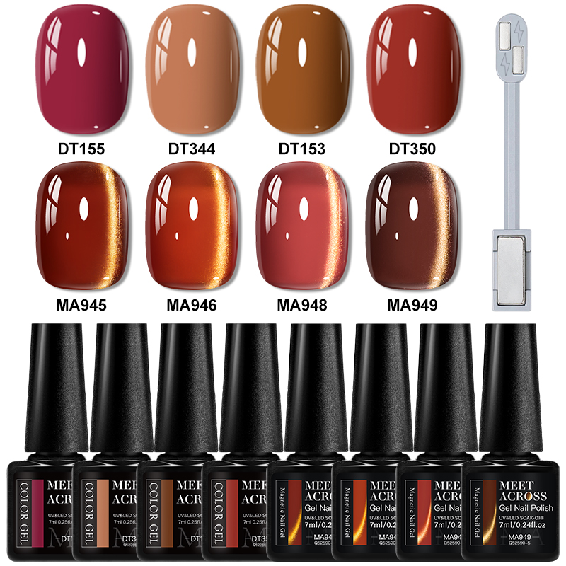 9'lu Kırmızı Simli Kedi Manyet - Nail Art Red Wine incelemesi ve fiyatı