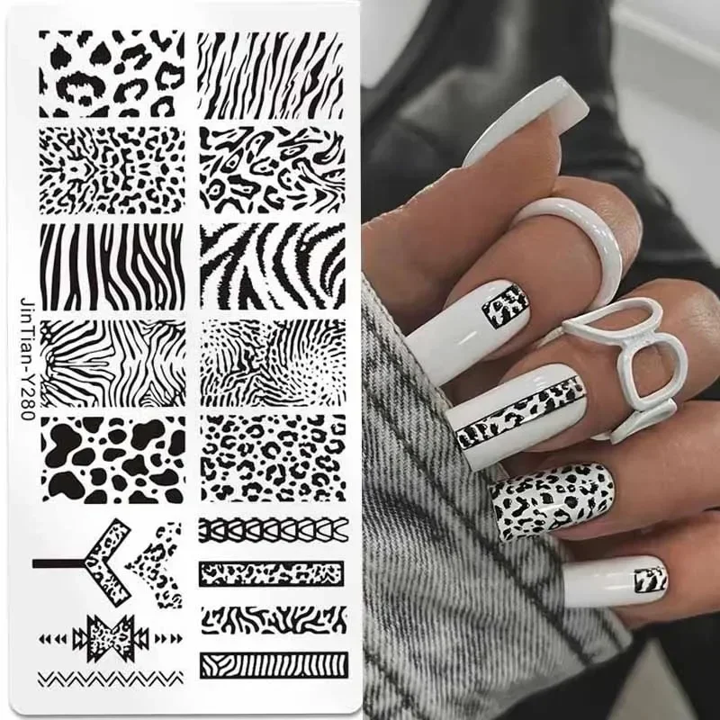 Kaplan Zebra Leopar Baskı Tırn - Nail Art Zebra incelemesi ve fiyatı