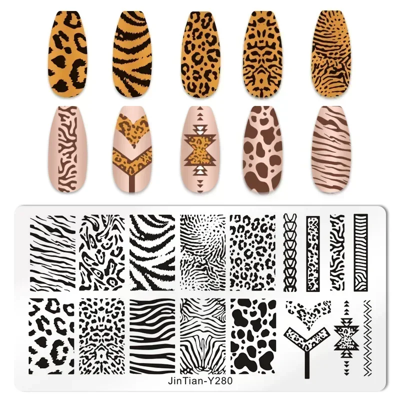 Kaplan Zebra Leopar Baskı Tırn - Nail Art Zebra incelemesi ve fiyatı