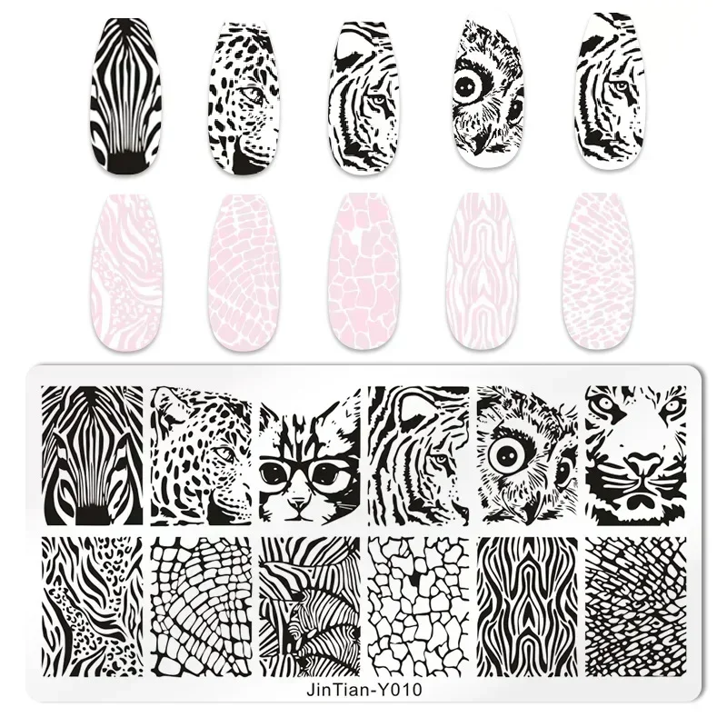 Kaplan Zebra Leopar Baskı Tırn - Nail Art Zebra incelemesi ve fiyatı
