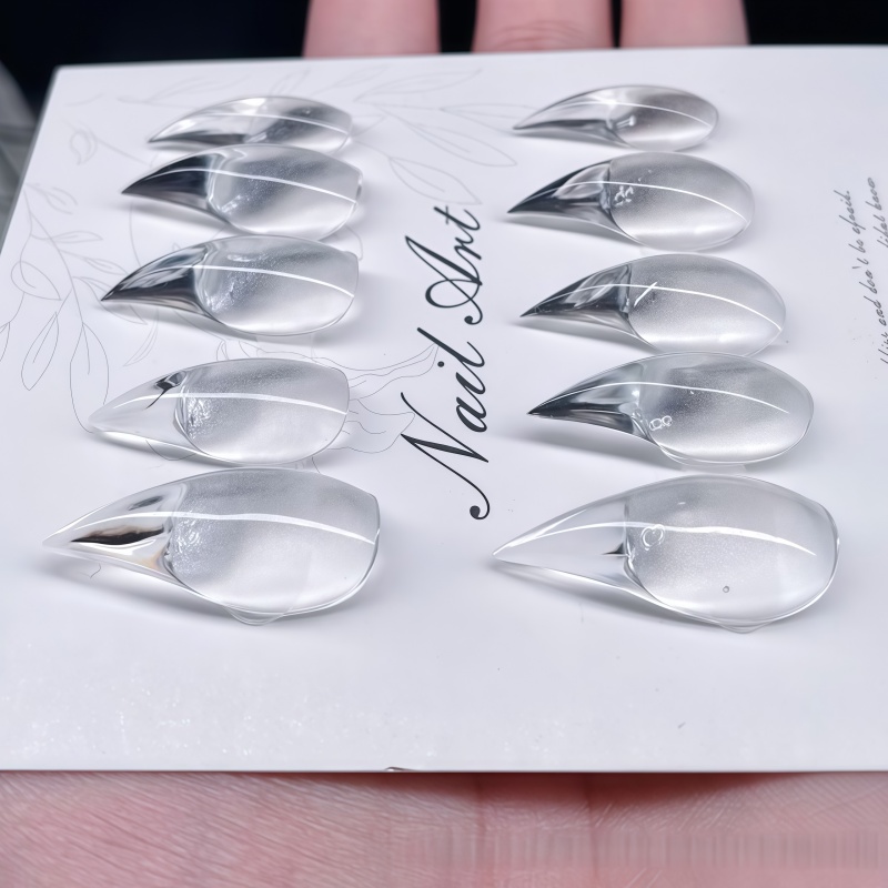 2026Yeni 10 adet ultra uzun şe - Nail Art Simple Elegant incelemesi ve fiyatı