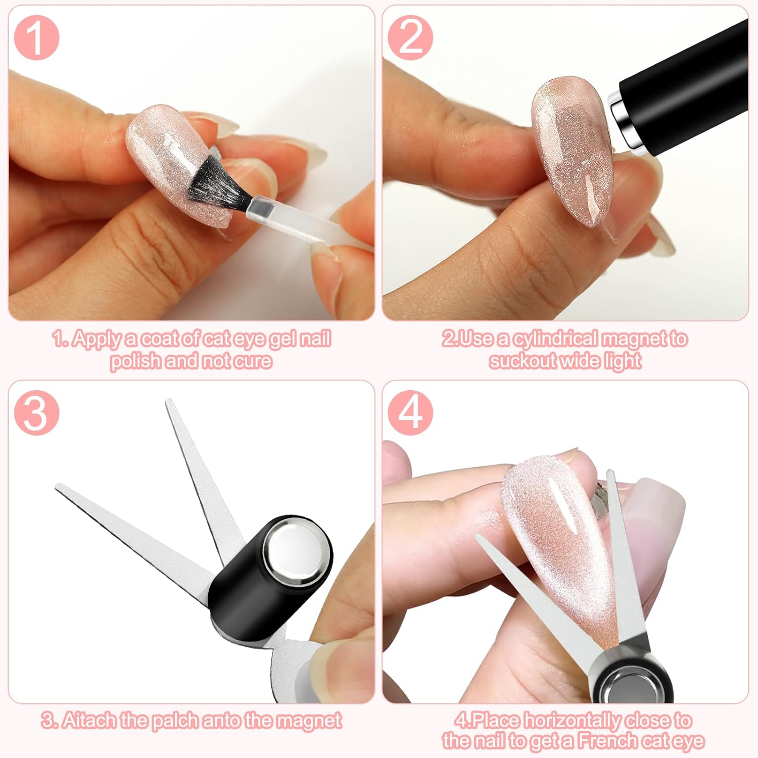 Çift Başlı Tırnak Mıknatısı Fr - Nail Gel Polish Set incelemesi ve fiyatı