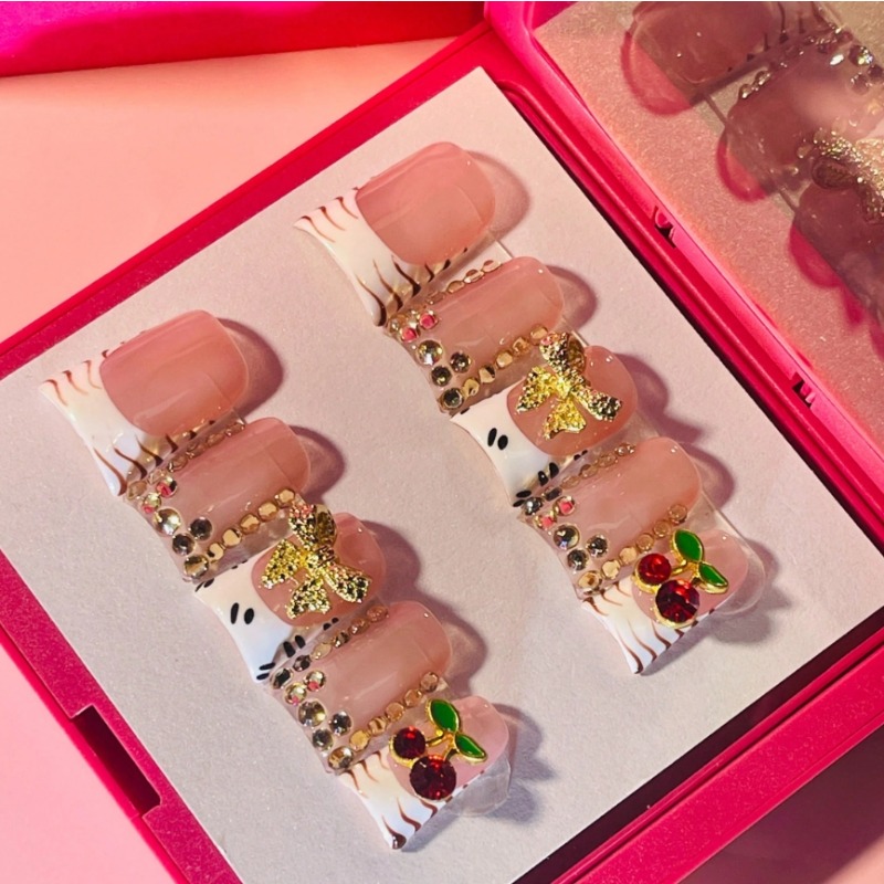 Ördek Ucu Takma Tırnaklar 10 A - Nail Art Zebra incelemesi ve fiyatı