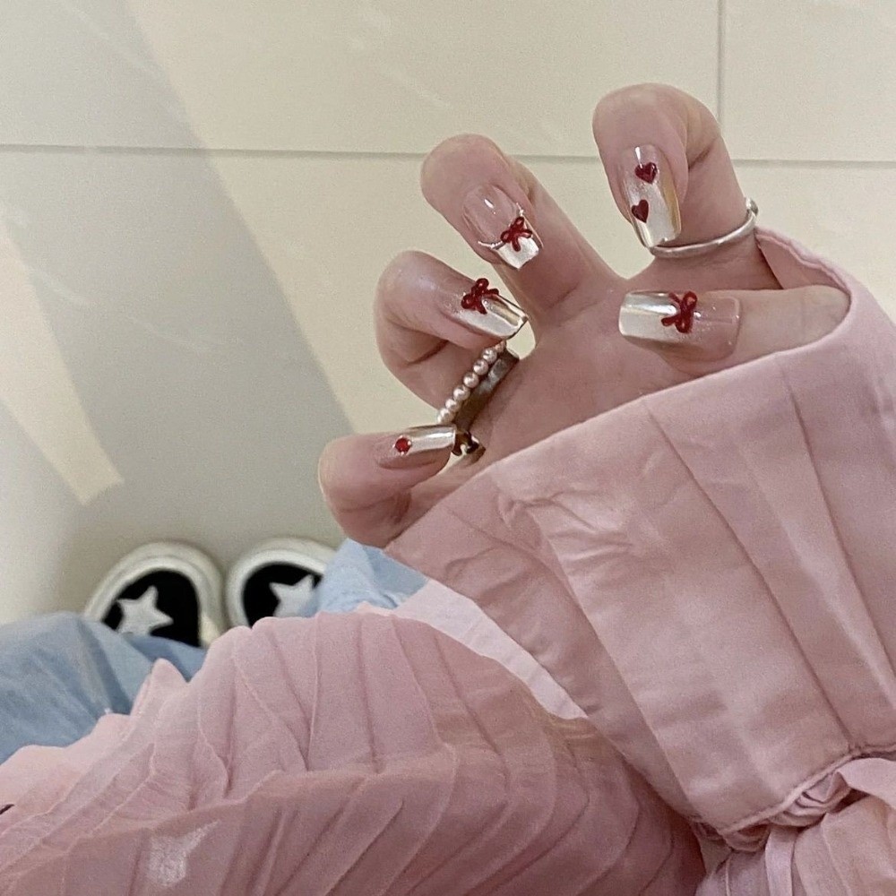 Şarap Kırmızısı Tırnak Süsleme - Nail Art Red Wine incelemesi ve fiyatı