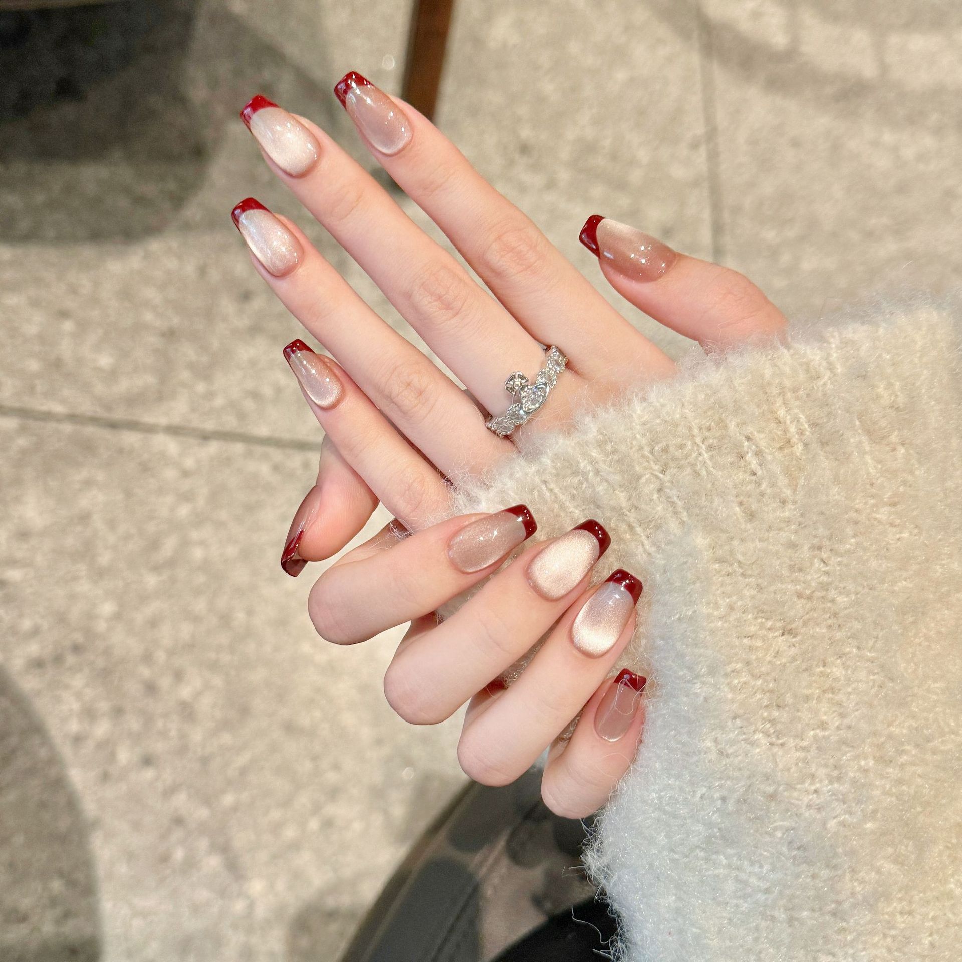 10 adet El Yapımı Preslenmiş T - Nail Art Simple Elegant incelemesi ve fiyatı