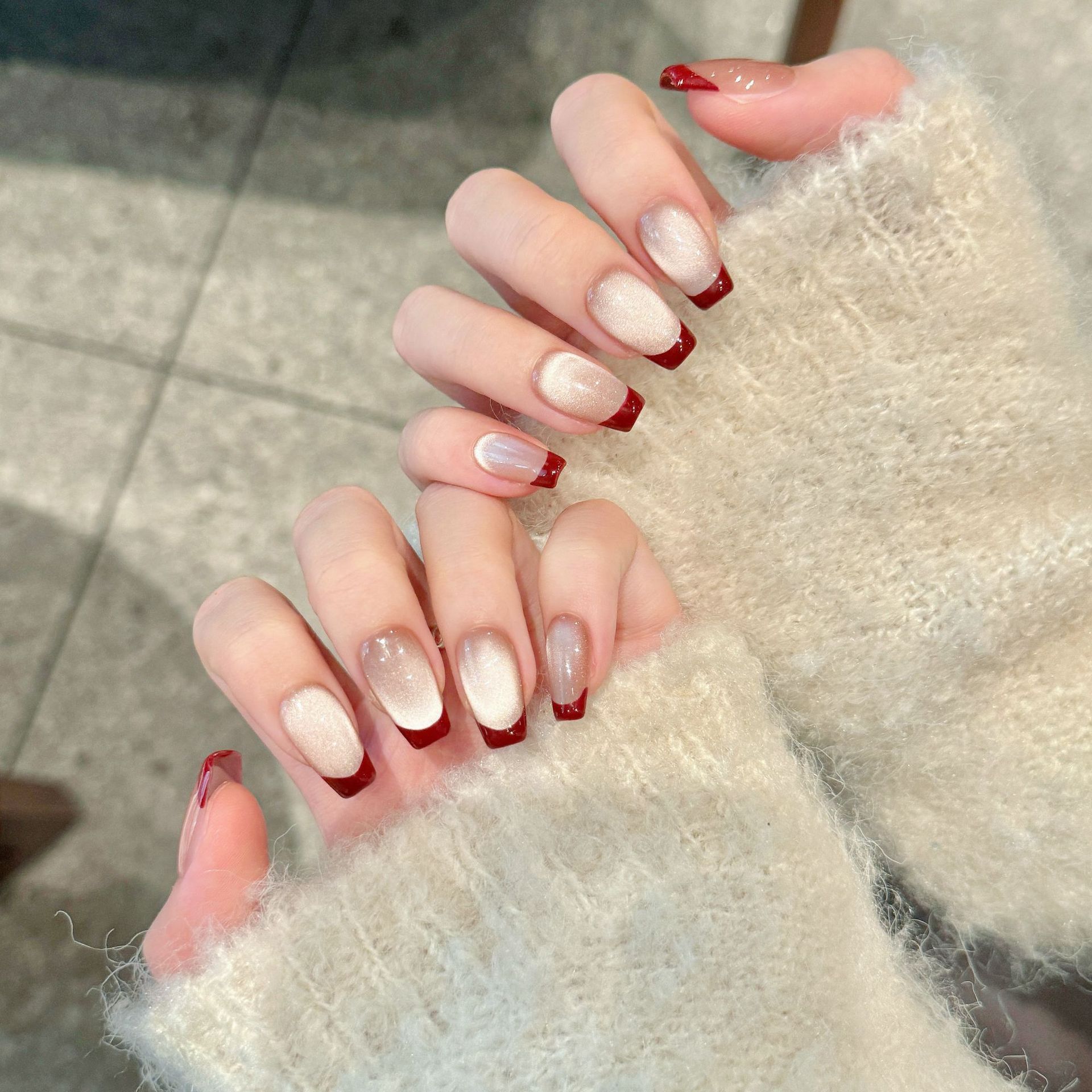 10 adet El Yapımı Preslenmiş T - Nail Art Simple Elegant incelemesi ve fiyatı