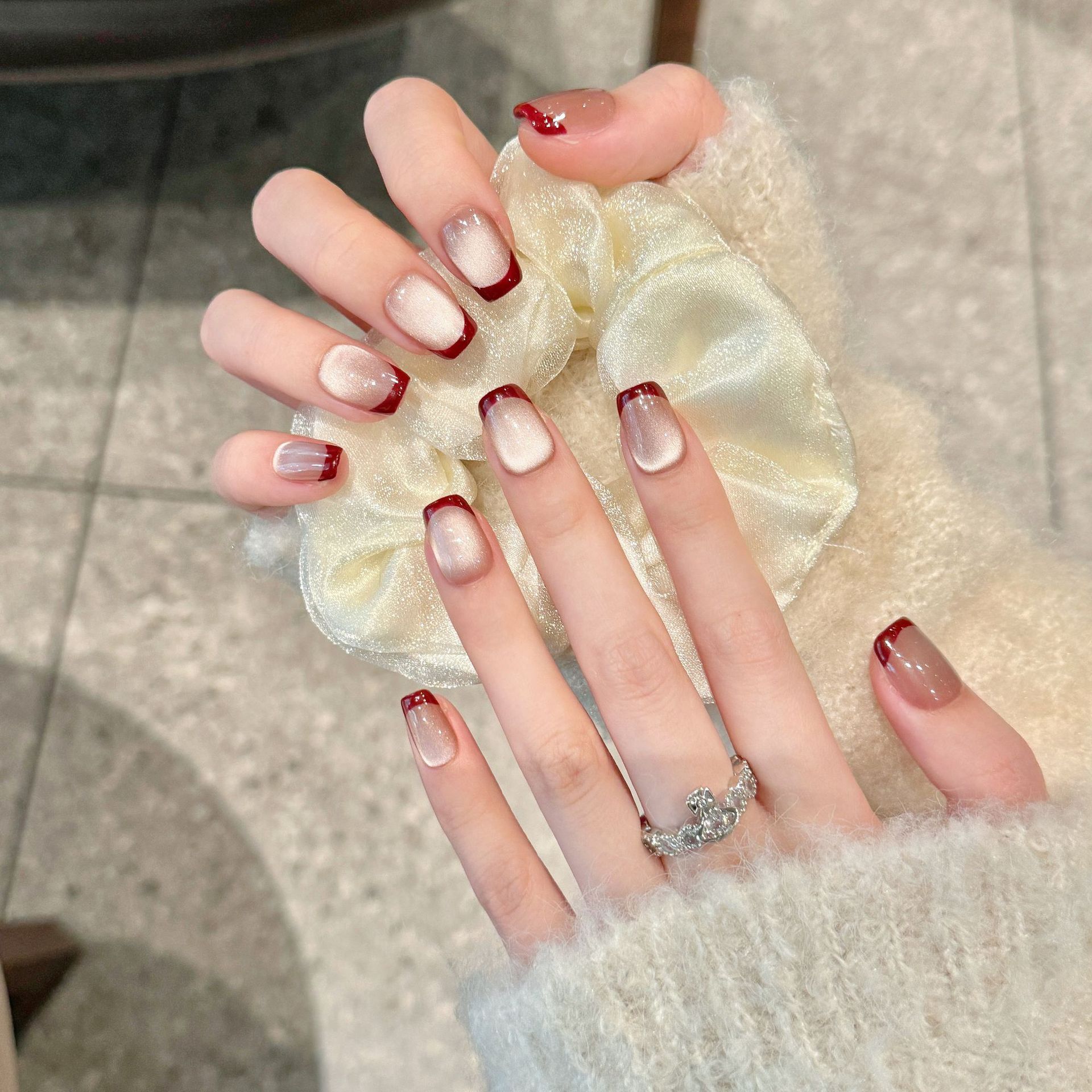 10 adet El Yapımı Preslenmiş T - Nail Art Simple Elegant incelemesi ve fiyatı