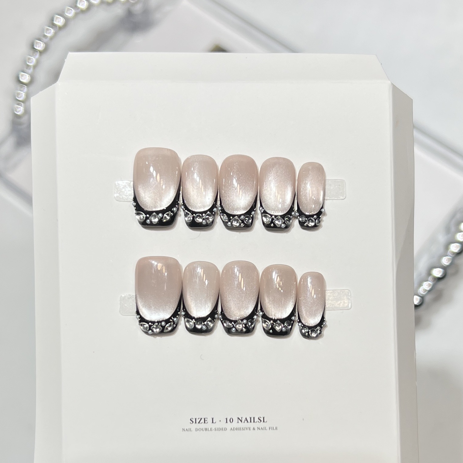 10 adet siyah kedi gözleri tır - Nail Art Wedding incelemesi ve fiyatı