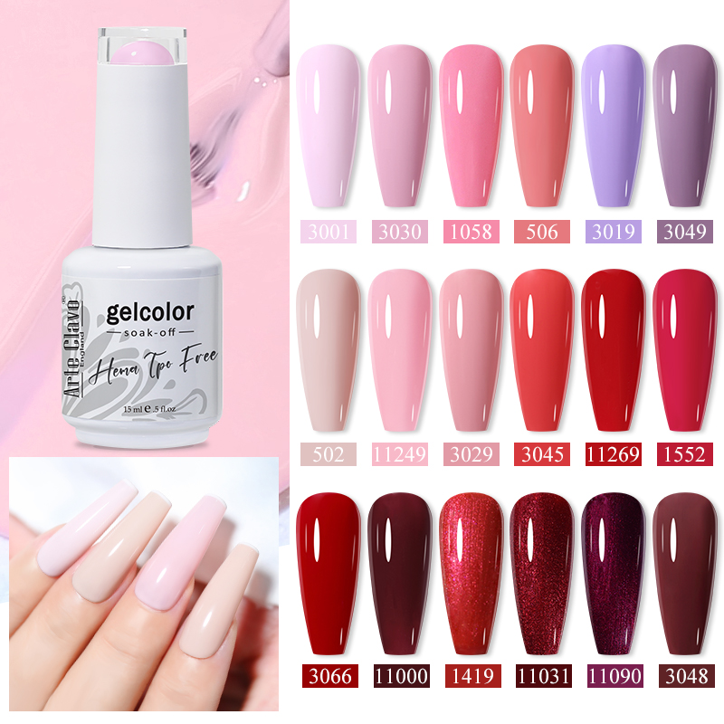 Arte Clavo 15ML Jel Oje Kırmız - Nail Art Red Wine incelemesi ve fiyatı