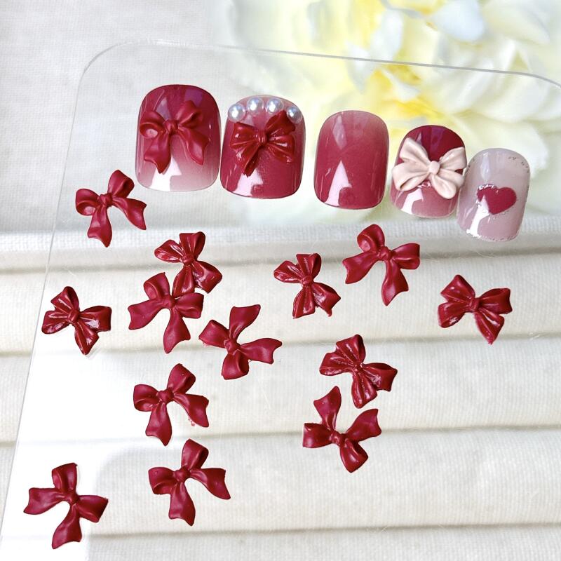100 adet klasik şarap kırmızı  - Nail Art Red Wine incelemesi ve fiyatı