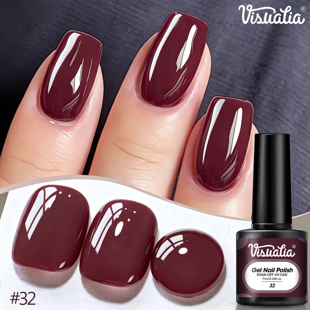 Visuatia 7ml Bordo Kırmızı Tır - Nail Art Red Wine incelemesi ve fiyatı