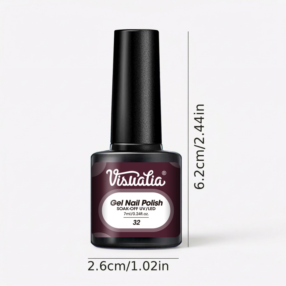 Visuatia 7ml Bordo Kırmızı Tır - Nail Art Red Wine incelemesi ve fiyatı