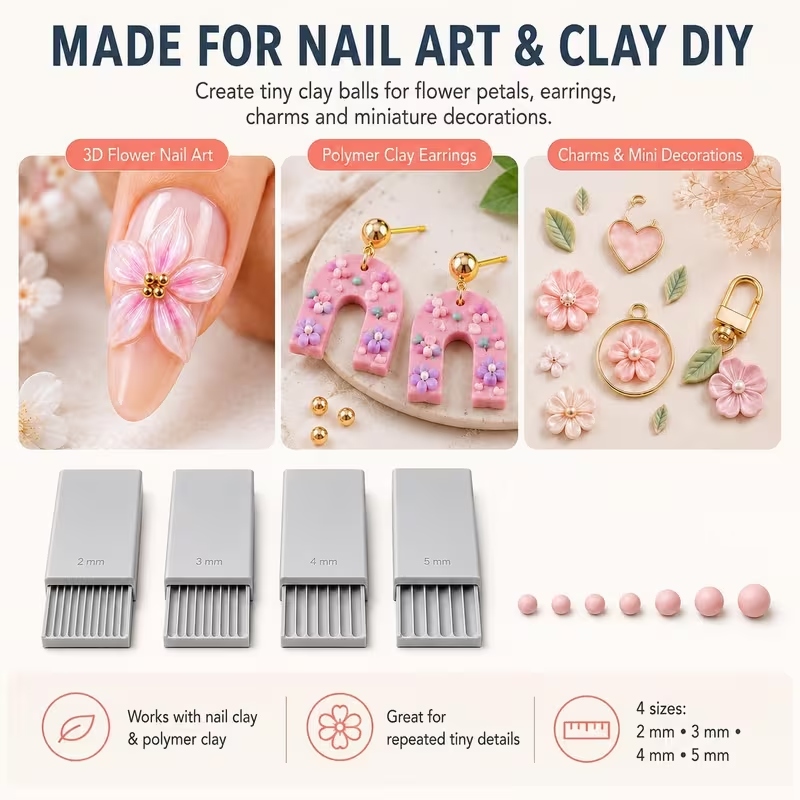 3D Baskı Kil Jel Topu Yapma Al - Nail Art Gel incelemesi ve fiyatı